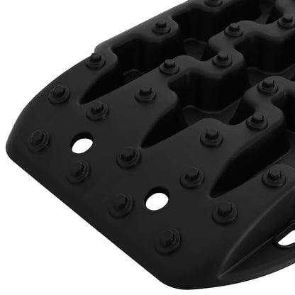 Traction Board 2 pcs Black 57.5 x 30.5 x 5.5 cm