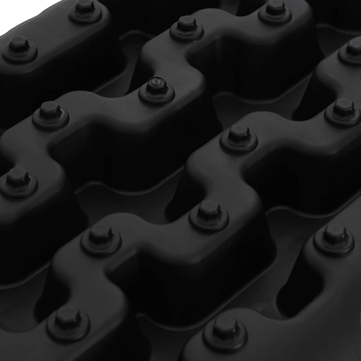 Traction Board 2 pcs Black 57.5 x 30.5 x 5.5 cm