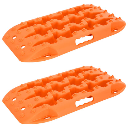 Traction Board 2 pcs Orange 57.5 x 30.5 x 5.5 cm