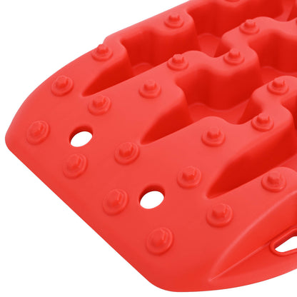 Traction Board 2 pcs Red 57.5 x 30.5 x 5.5 cm Reinforced Nylon