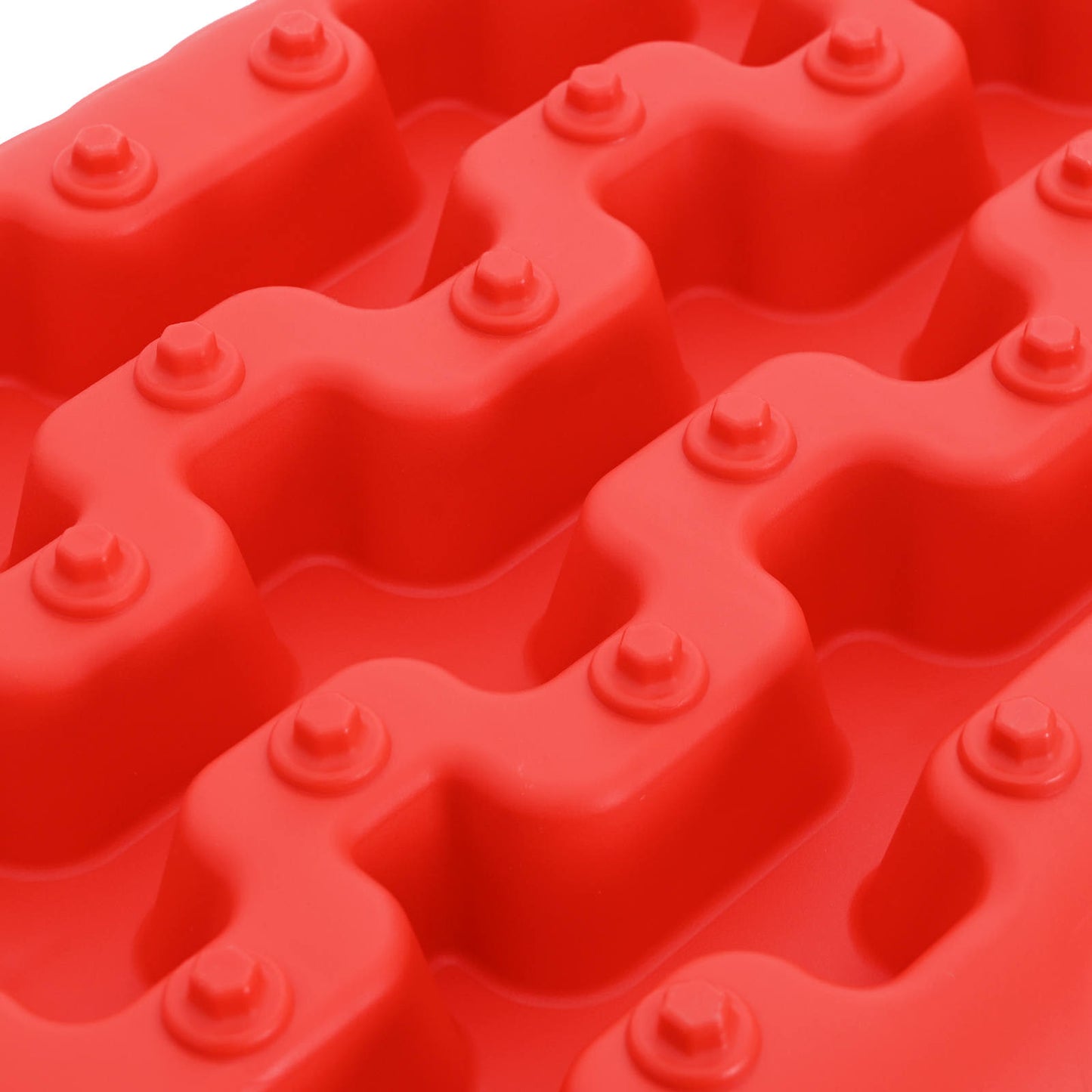 Traction Board 2 pcs Red 57.5 x 30.5 x 5.5 cm Reinforced Nylon