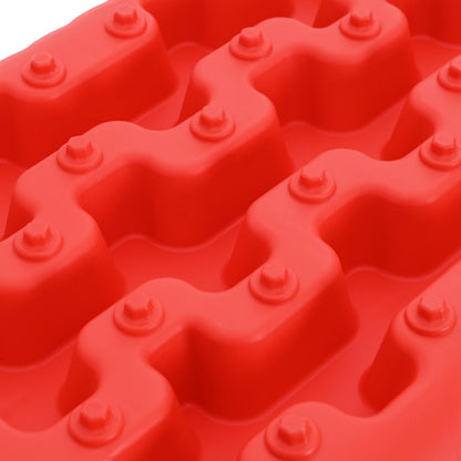 Traction Board 2 pcs Red 57.5 x 30.5 x 5.5 cm Reinforced Nylon