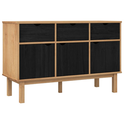 Sideboard OTTA Brown and Black 114 x 43 x 73.5 cm