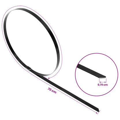 Cable Tie 250 pcs 7.9 x 700 mm Black