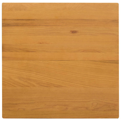 Dining Set 3 pcs Beige Solid Oak Wood