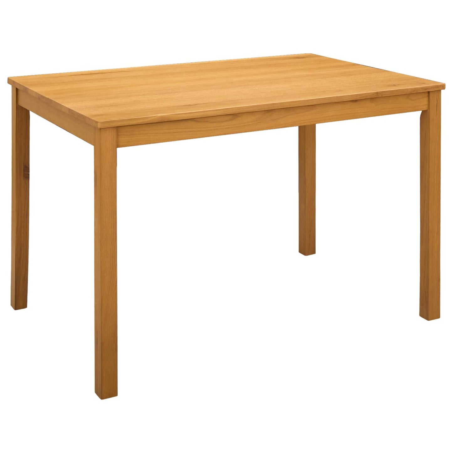 Dining Set 3 pcs Beige Solid Oak Wood