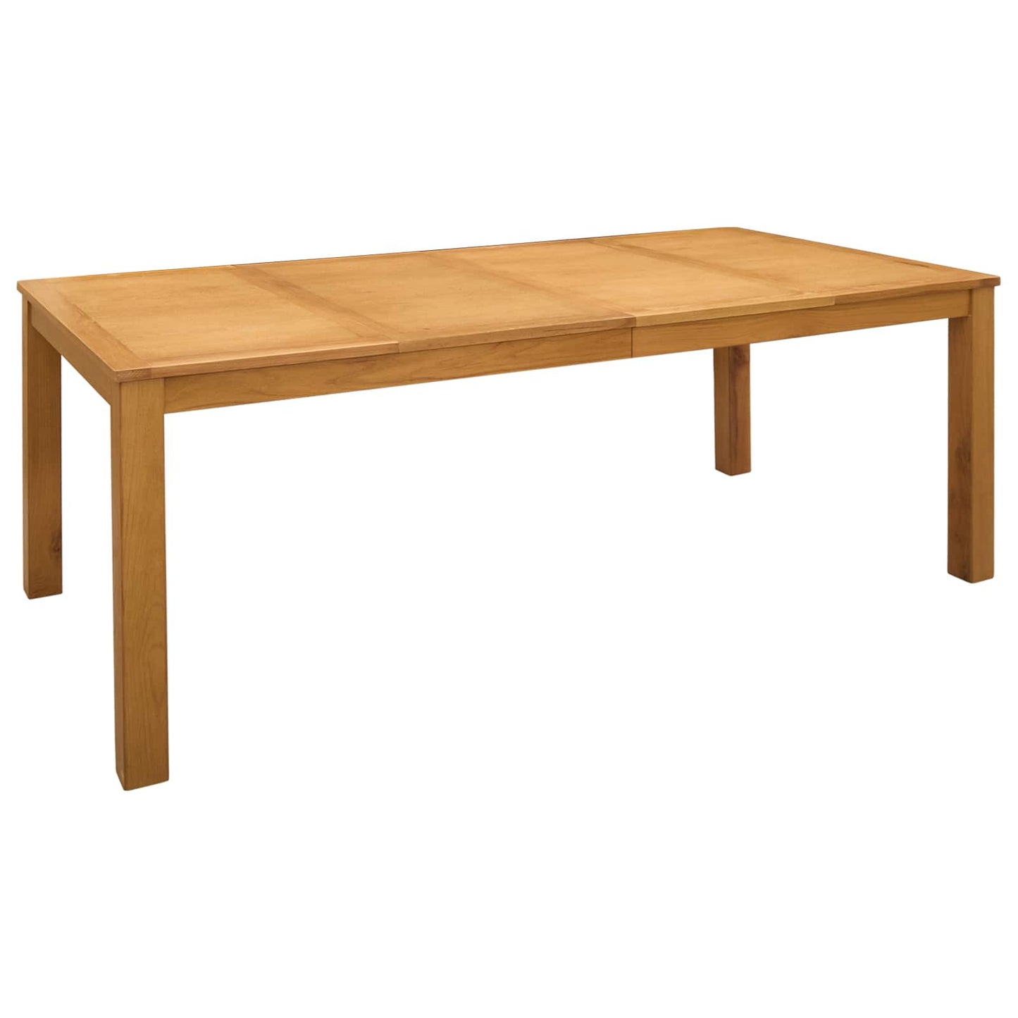 Dining Set 7 pcs Black Solid Oak Wood