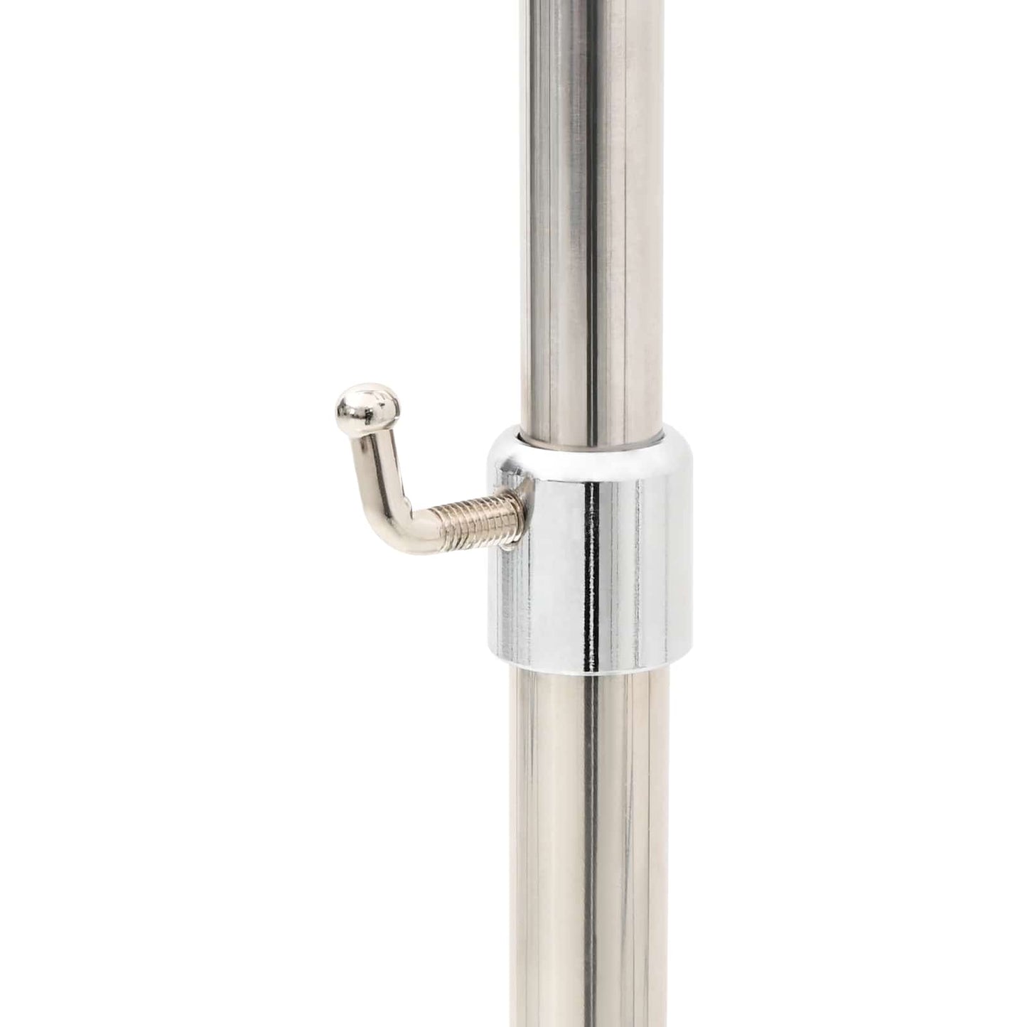 Adjustable 120-157 cm Mannequin with Base Unisex PP Black