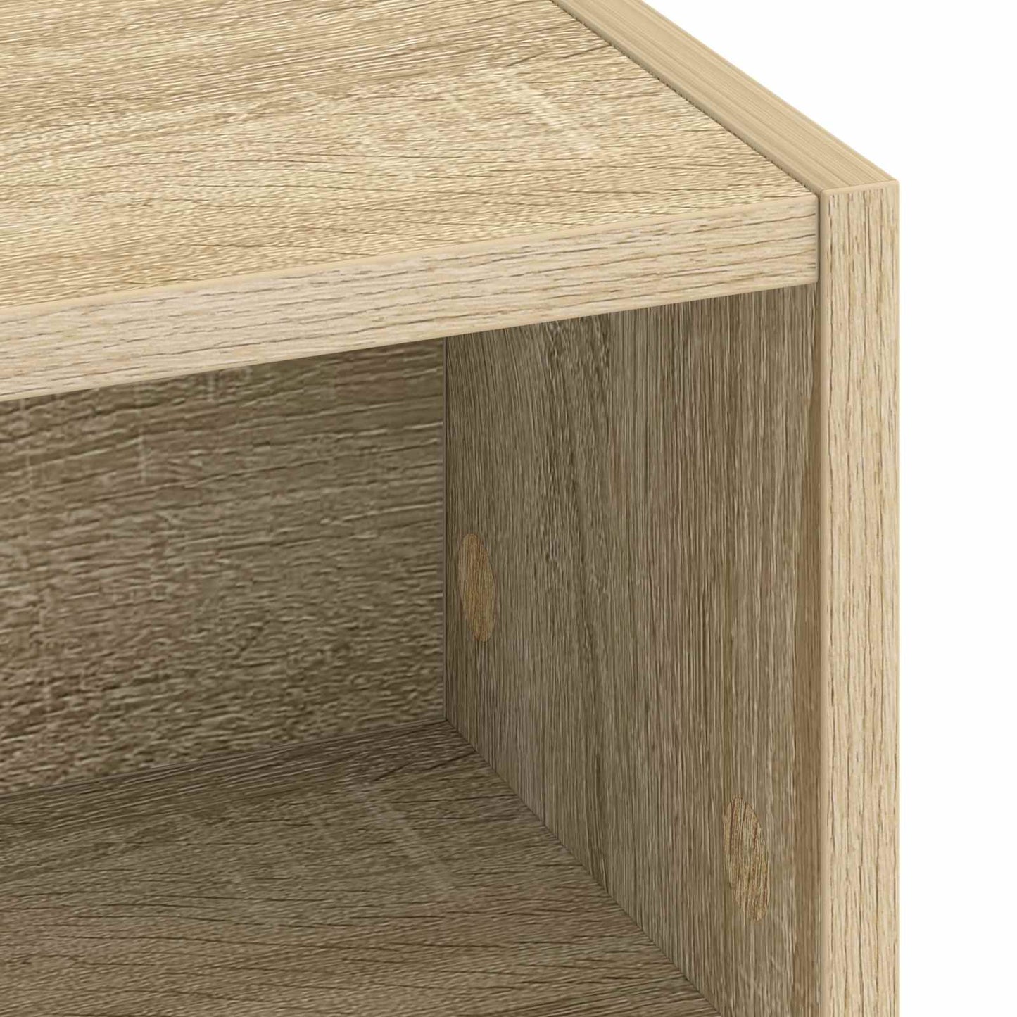 Desk with Storage Sonoma Oak 60 x 50 x 91 cm