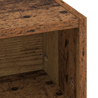 Desk with Storage Old Wood 60 x 50 x 91 cm