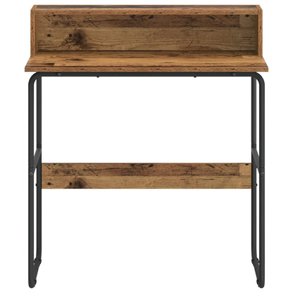 Desk with Storage Old Wood 80 x 50 x 91 cm