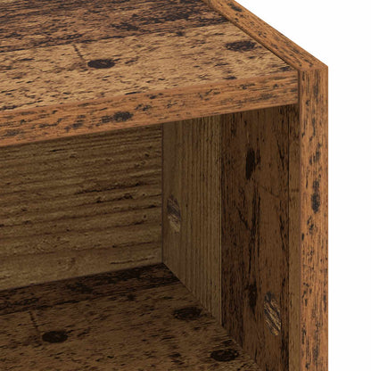 Desk with Storage Old Wood 100 x 50 x 91 cm