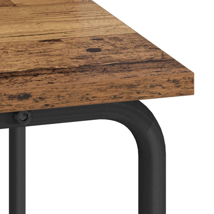 Desk with Storage Old Wood 100 x 50 x 91 cm