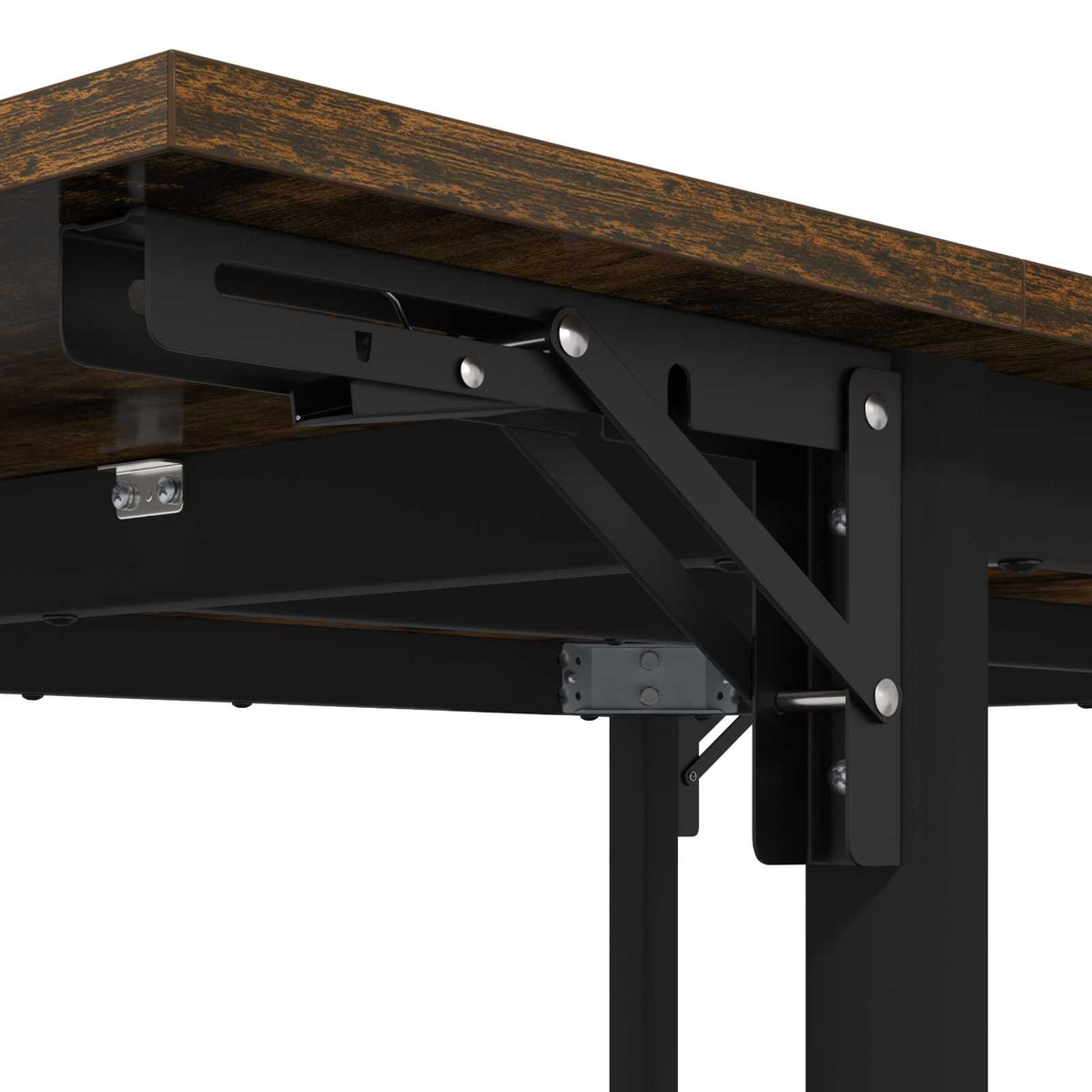 Extendable Dining Table 120 x 81.5 x 75 cm Engineered Wood