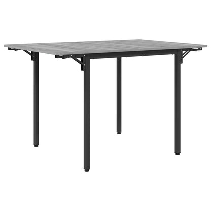 Extendable Dining Table 120 x 81.5 x 75 cm Engineered Wood