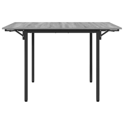 Extendable Dining Table 120 x 81.5 x 75 cm Engineered Wood