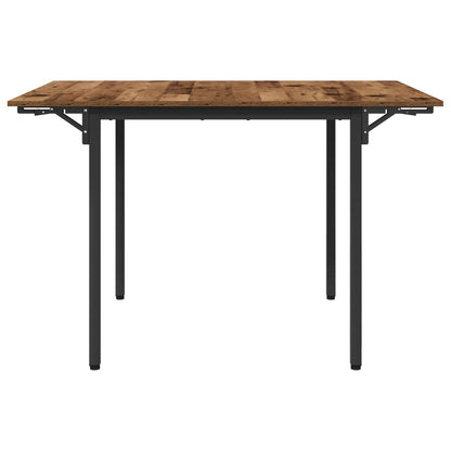 Extendable Dining Table 120 x 81.5 x 75 cm Engineered Wood