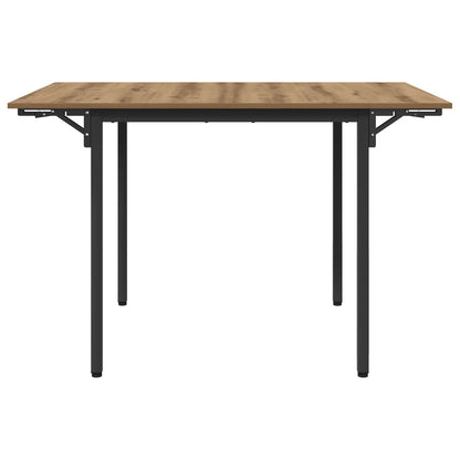 Extendable Dining Table 120 x 81.5 x 75 cm Engineered Wood