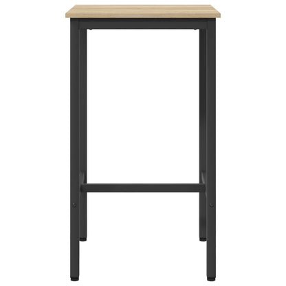 Bar Table 52 x 52 x 90 cm Engineered Wood Sonoma Oak