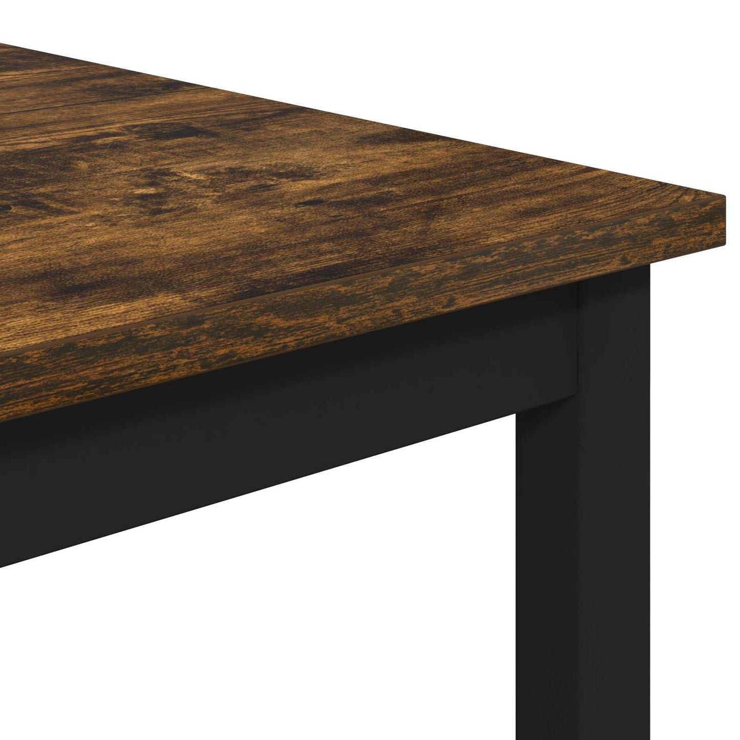 Bar Table 52 x 52 x 90 cm Engineered Wood Smoked Oak