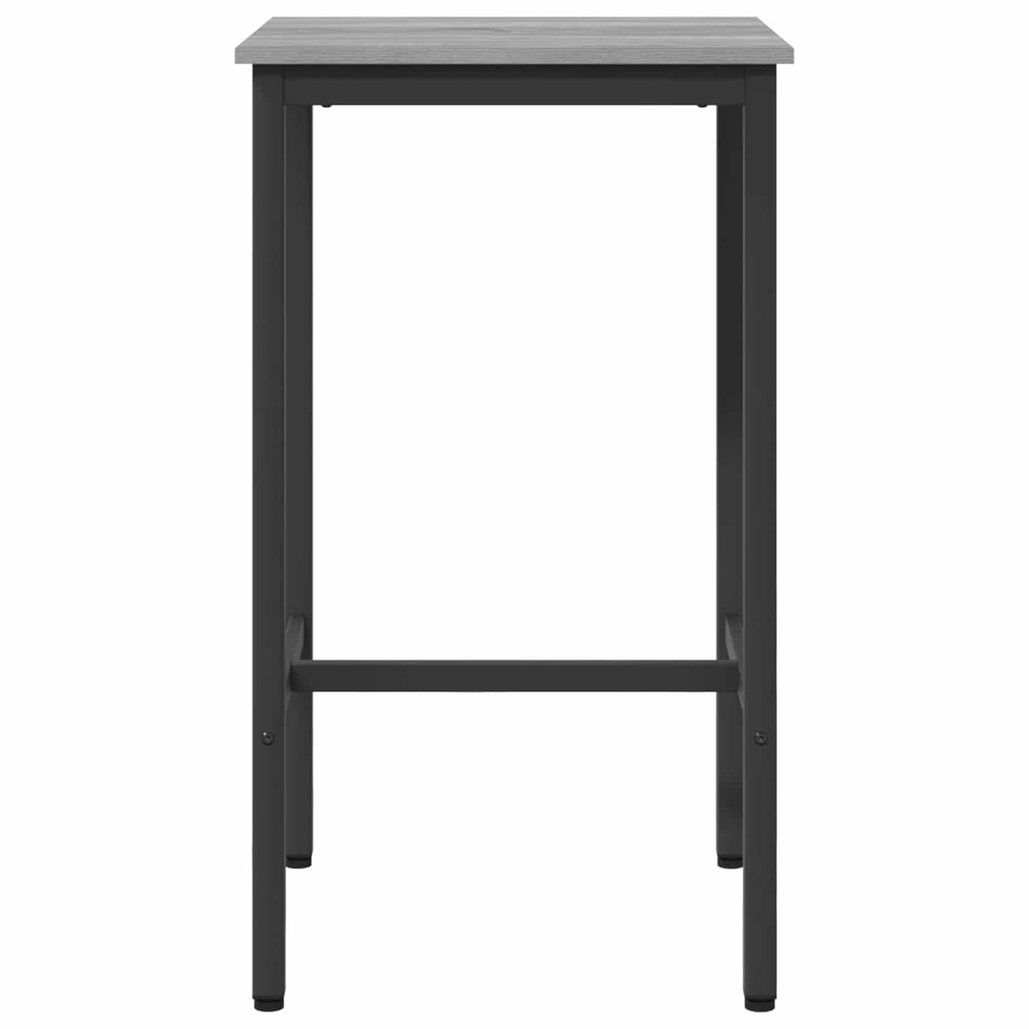 Bar Table 52 x 52 x 90 cm Engineered Wood Grey Sonoma