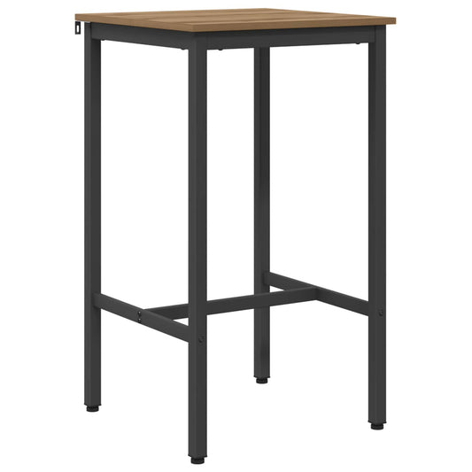 Bar Table 52 x 52 x 90 cm Engineered Wood Artisan Oak