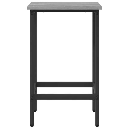 Bar Stool Grey Sonoma 40 x 32 x 64 cm Engineered Wood