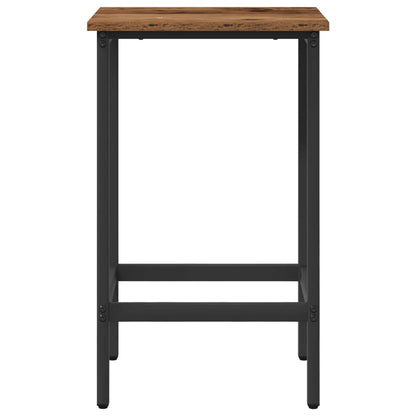 Bar Stool Old Wood 40 x 32 x 64 cm Engineered Wood