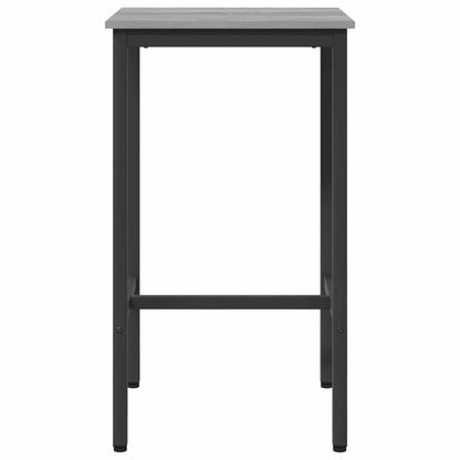 Bar Table 52 x 52 x 110 cm Engineered Wood Grey Sonoma