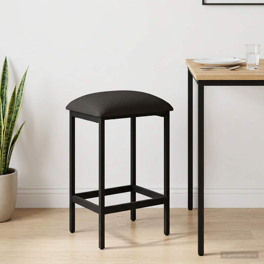 Bar Stool Dark Grey 40 x 32 x 64 cm Engineered Wood