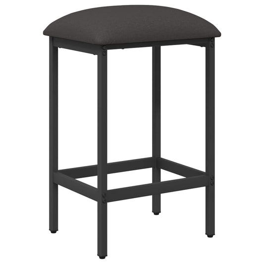 Bar Stool Dark Grey 40 x 32 x 64 cm Engineered Wood
