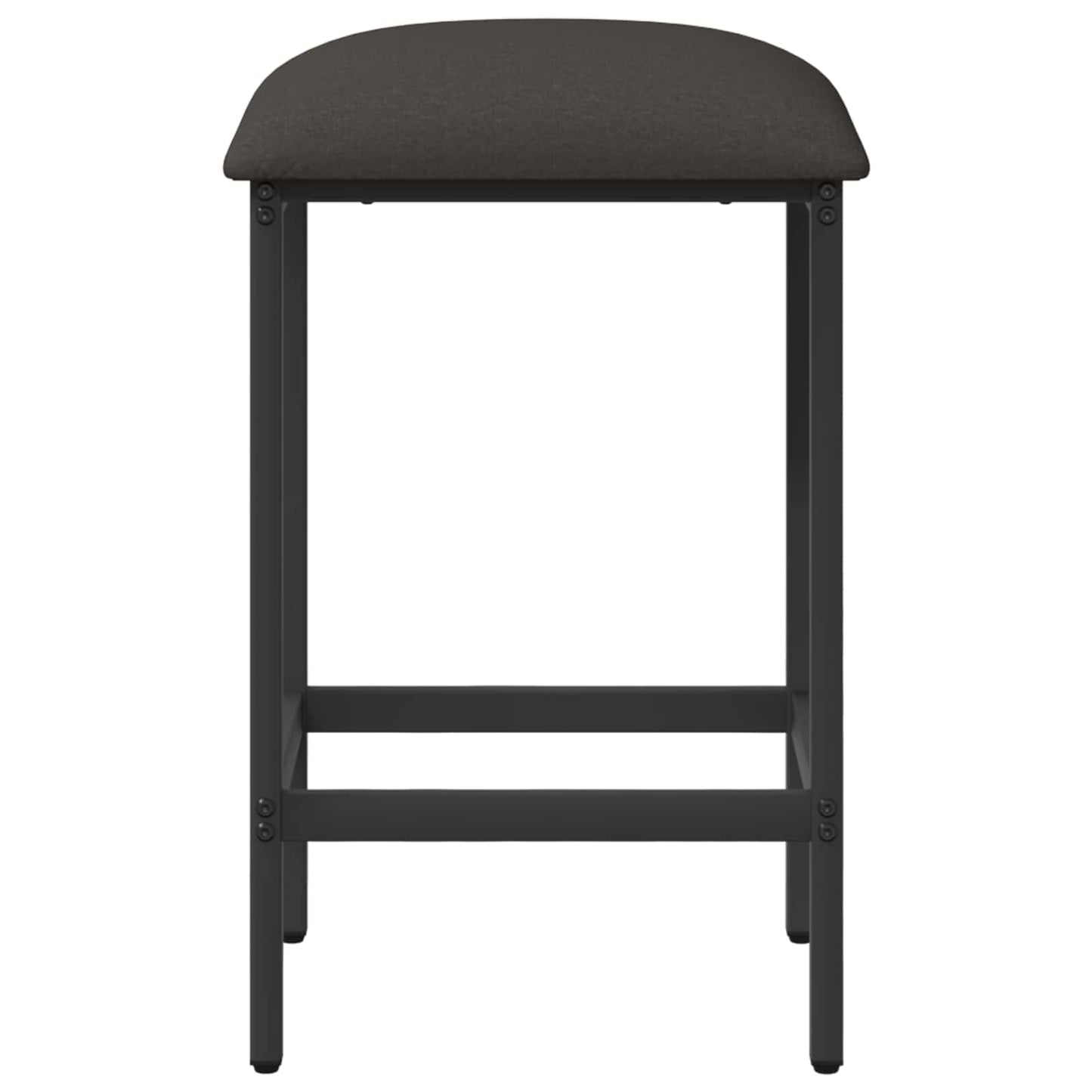 Bar Stool 2 pcs Dark Grey 40 x 32 x 64 cm Engineered Wood