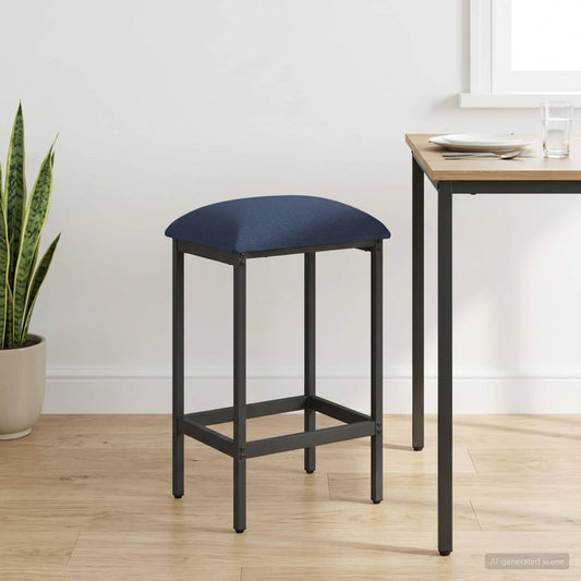 Bar Stool Blue 40 x 32 x 64 cm Engineered Wood