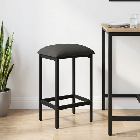 Bar Stool Light Grey 40 x 32 x 74 cm Engineered Wood