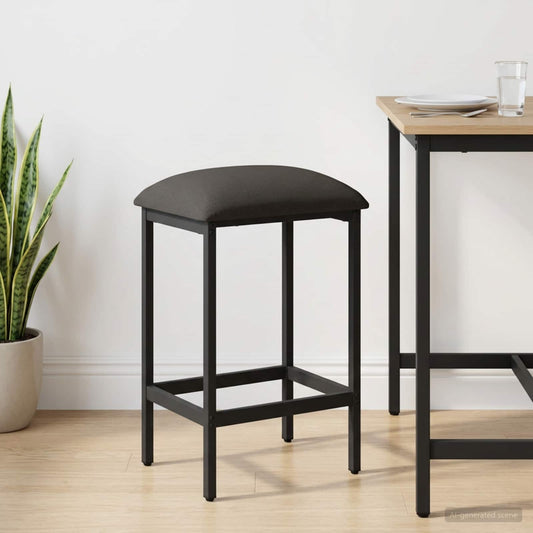 Bar Stool Dark Grey 40 x 32 x 74 cm Engineered Wood