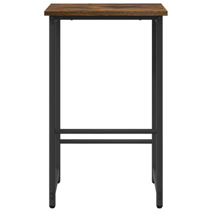 Bar Stool Smoked Oak 40 x 32 x 64 cm Engineered Wood