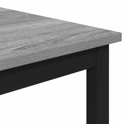 Bar Stool 2 pcs Grey Sonoma 40 x 32 x 64 cm Engineered Wood