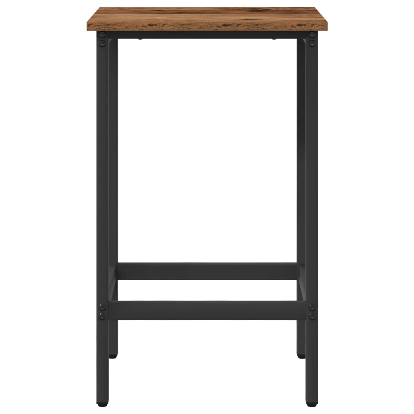 Bar Stool 2 pcs Old Wood 40 x 32 x 64 cm Engineered Wood