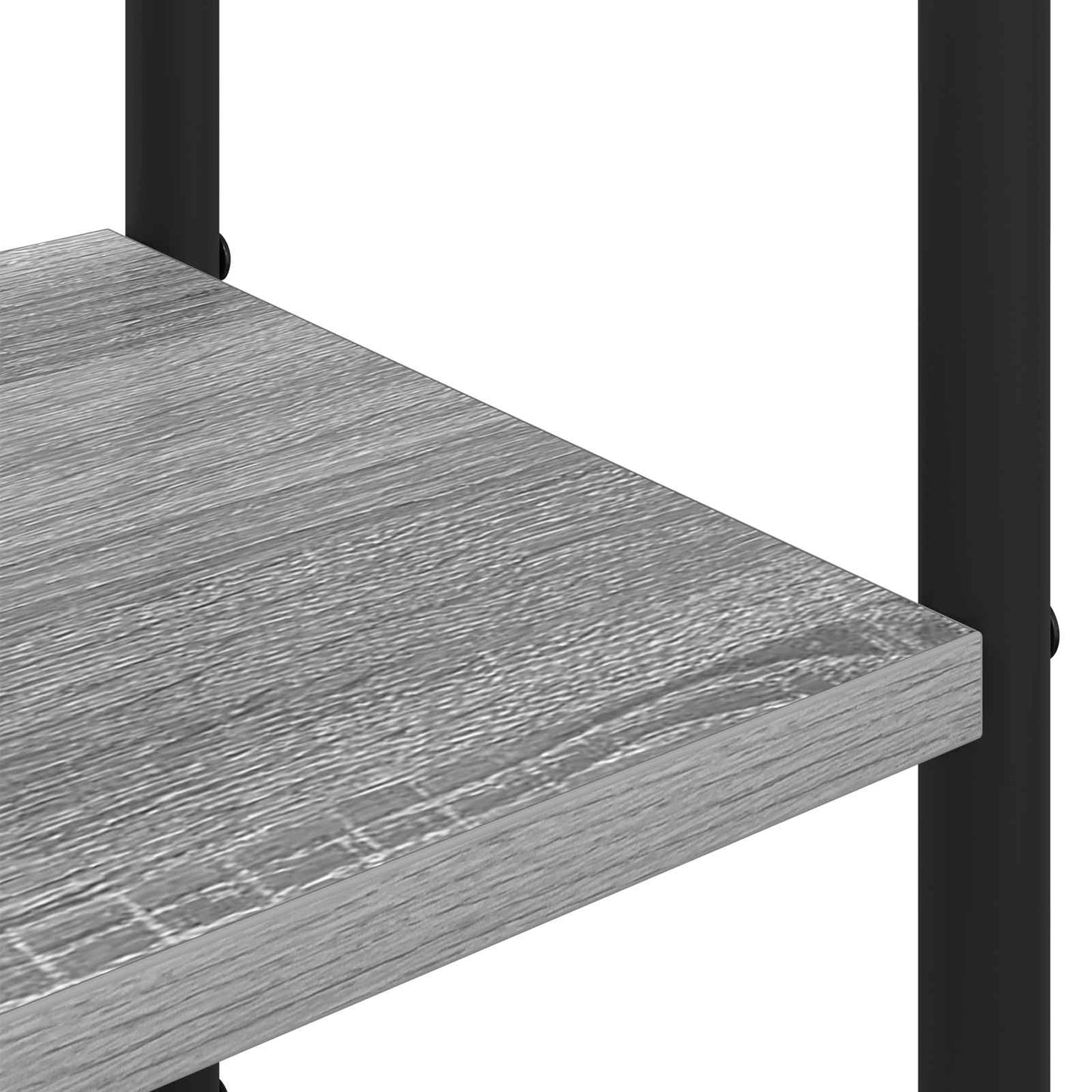 Coat Stand with Shoes Bench Grey Sonoma 143 x 30 x 199.5 cm