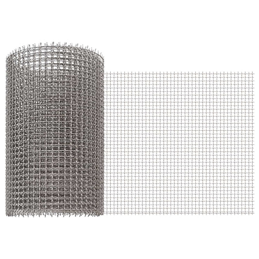 Mesh Screen 20 x 200 cm 3 Mesh Stainless Steel 201 Silver