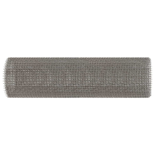 Mesh Screen 40 x 500 cm 3 Mesh Stainless Steel 201 Silver