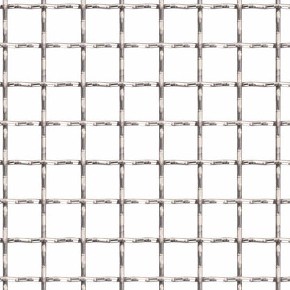Mesh Screen 40 x 500 cm 3 Mesh Stainless Steel 201 Silver
