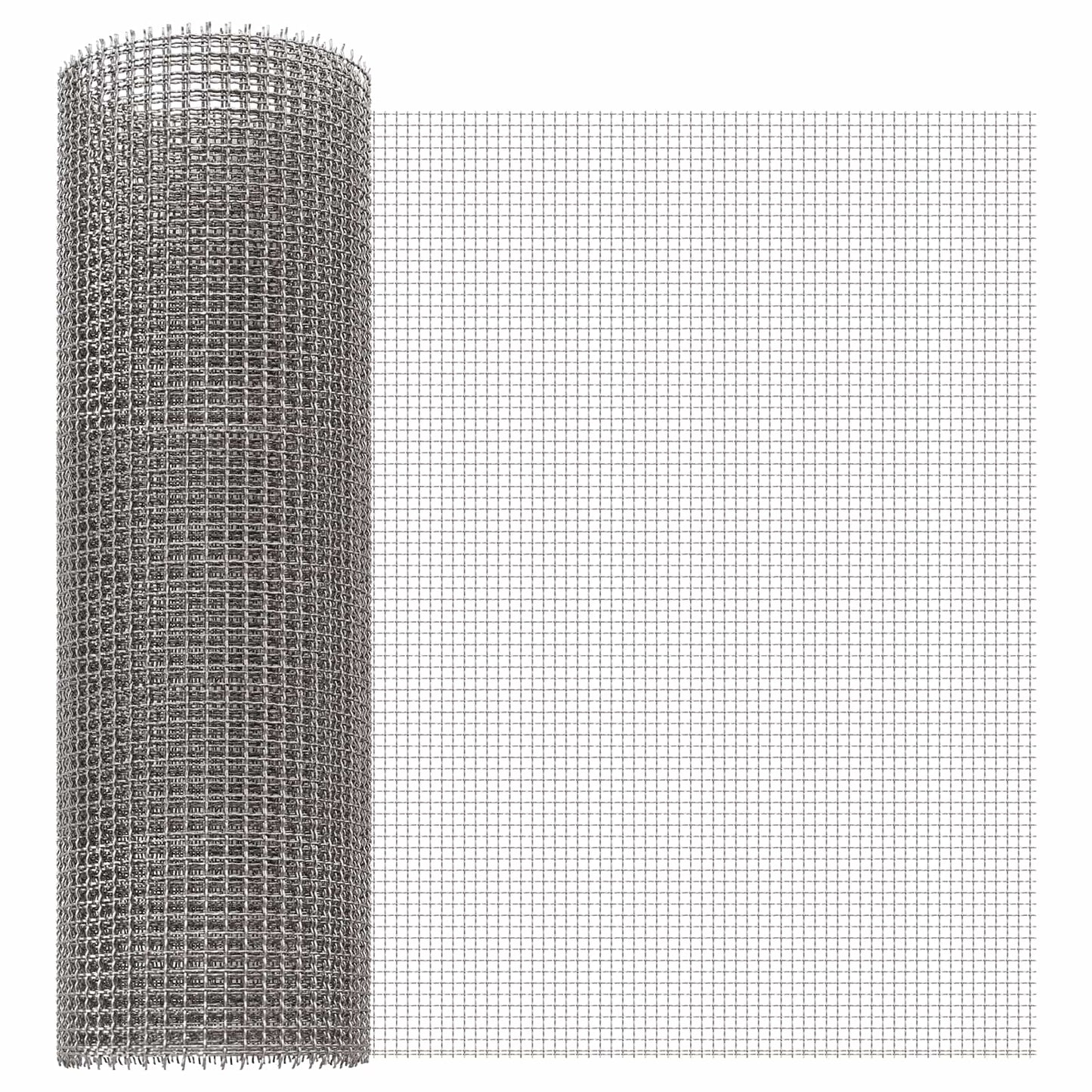 Mesh Screen 40 x 1000 cm 3 Mesh Stainless Steel 201 Silver