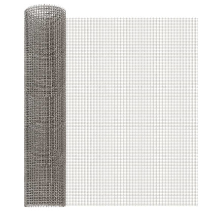 Mesh Screen 60 x 500 cm 3 Mesh Stainless Steel 201 Silver