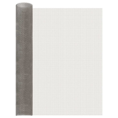 Mesh Screen 80 x 200 cm 3 Mesh Stainless Steel 201 Silver