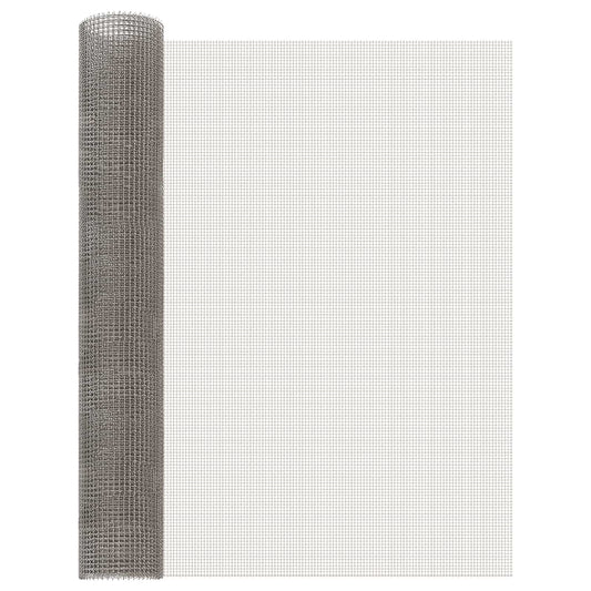 Mesh Screen 80 x 200 cm 3 Mesh Stainless Steel 201 Silver