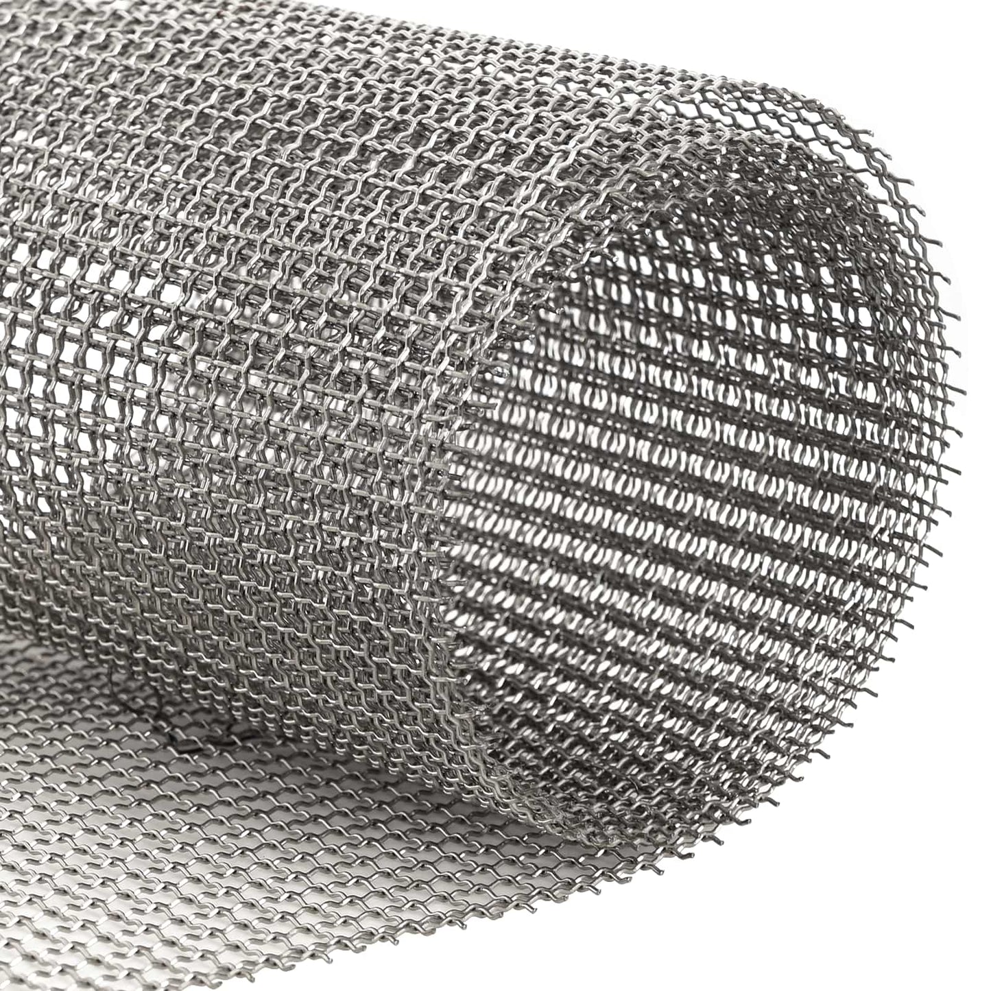 Mesh Screen 80 x 500 cm 3 Mesh Stainless Steel 201 Silver