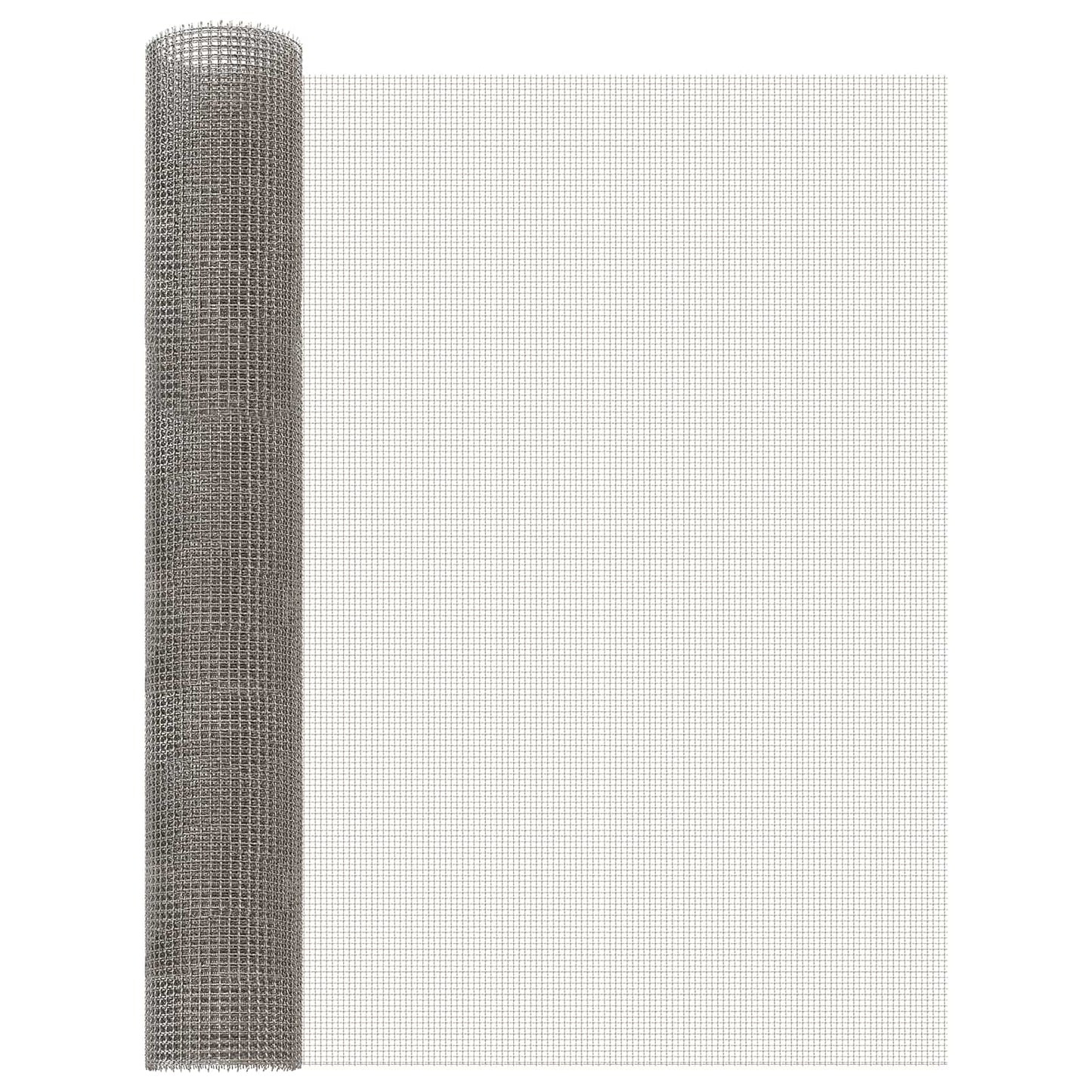 Mesh Screen 80 x 500 cm 3 Mesh Stainless Steel 201 Silver