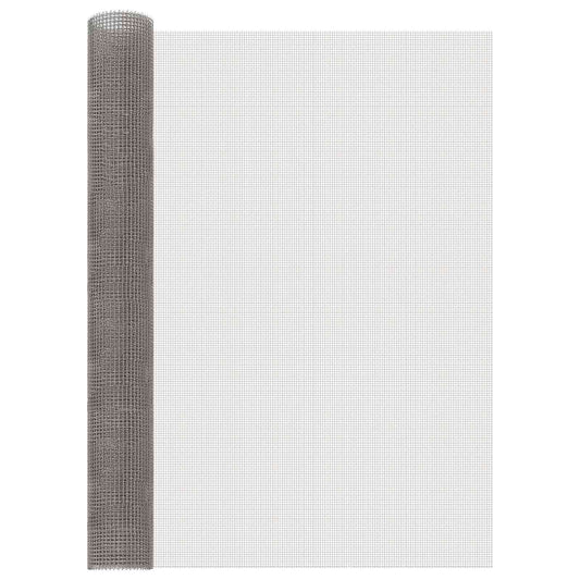 Mesh Screen 100 x 1000 cm 3 Mesh Stainless Steel 201 Silver