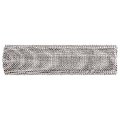 Mesh Screen 40 x 1000 cm 6 Mesh Stainless Steel 201 Silver